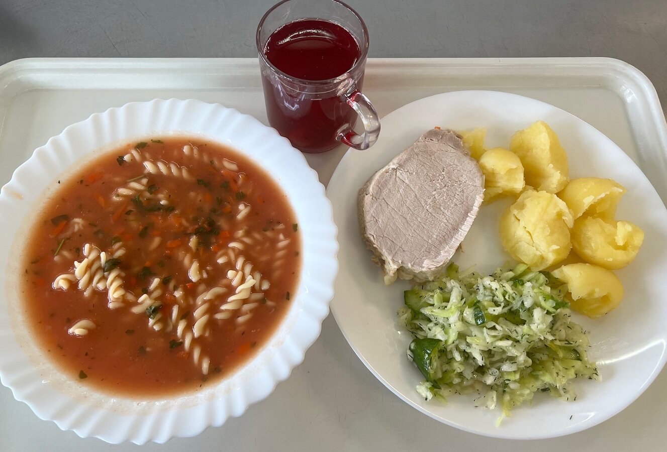 Obiad - dieta łatwostrawna