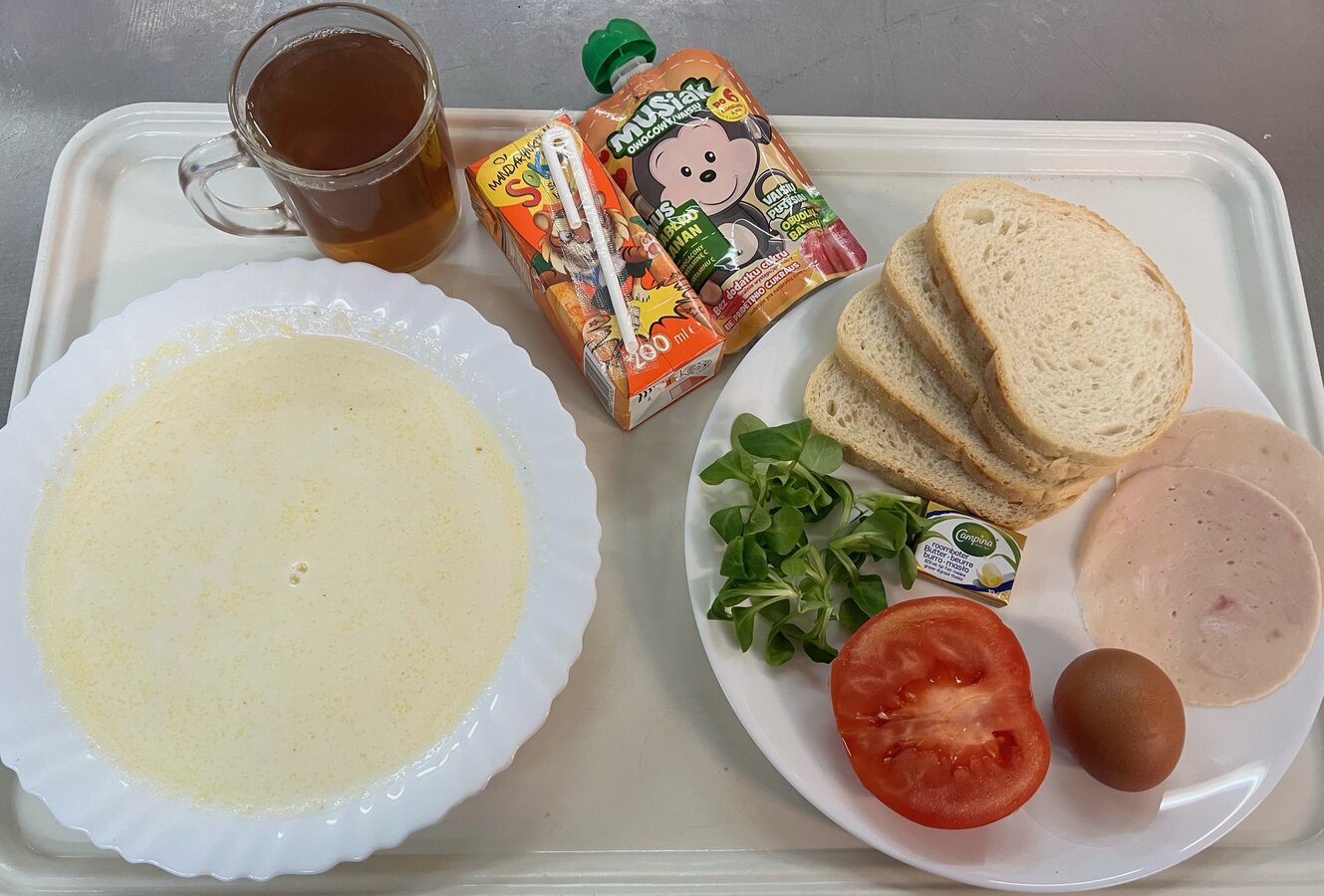 Śniadanie - dieta dziecięca łatwostrawna