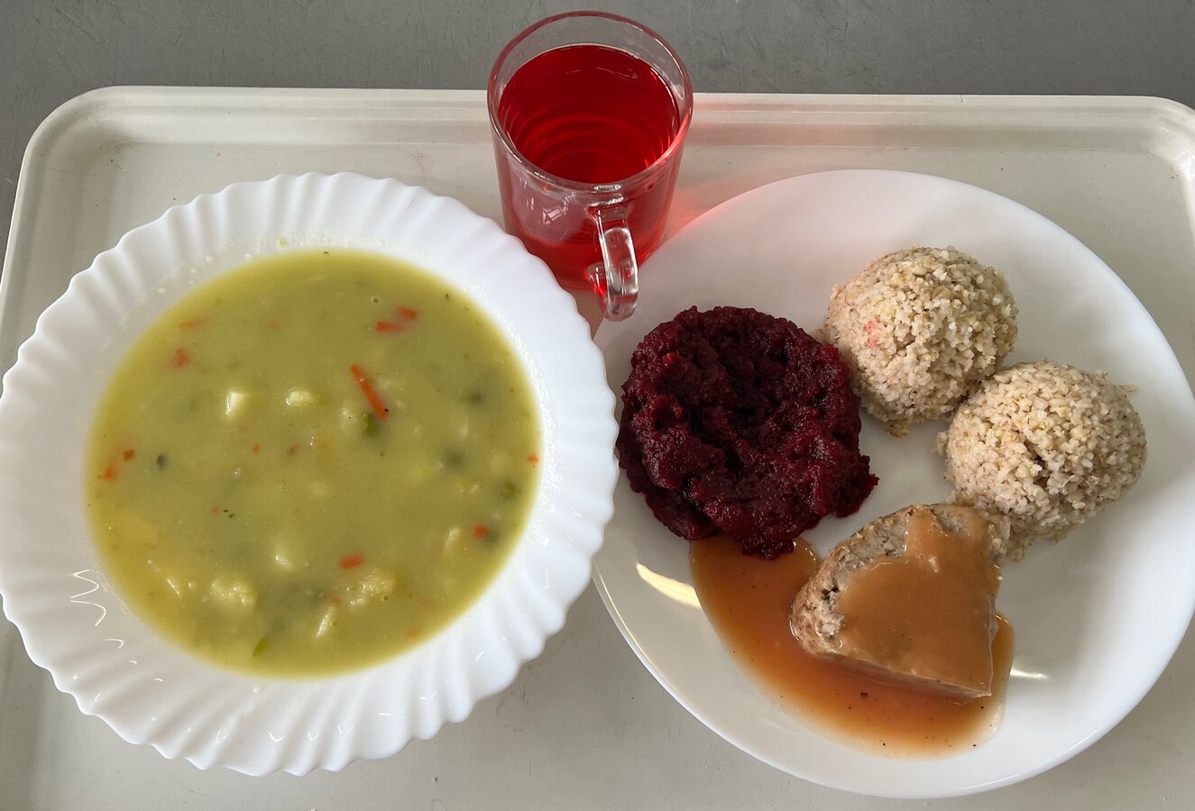 Obiad - dieta łatwostrawna