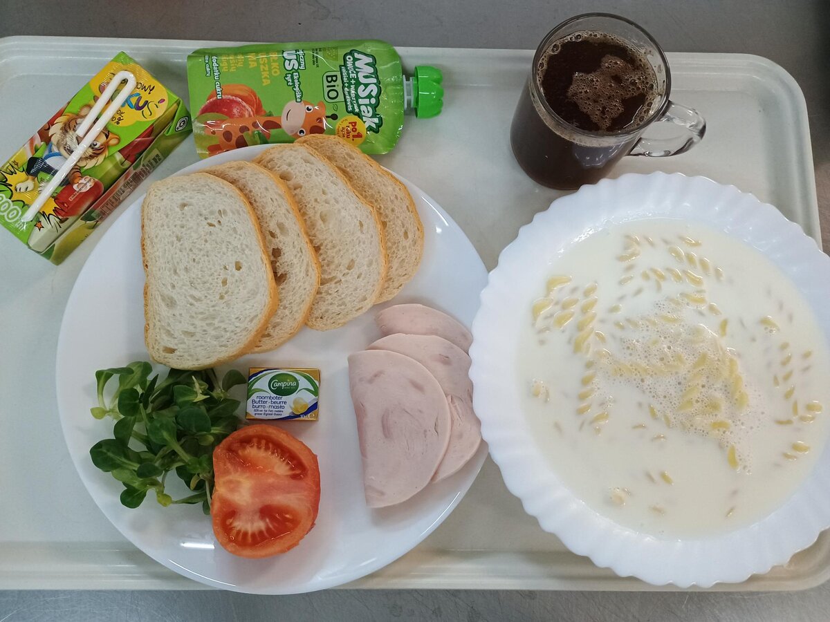 Śniadanie - dieta łatwostrawna dziecięca