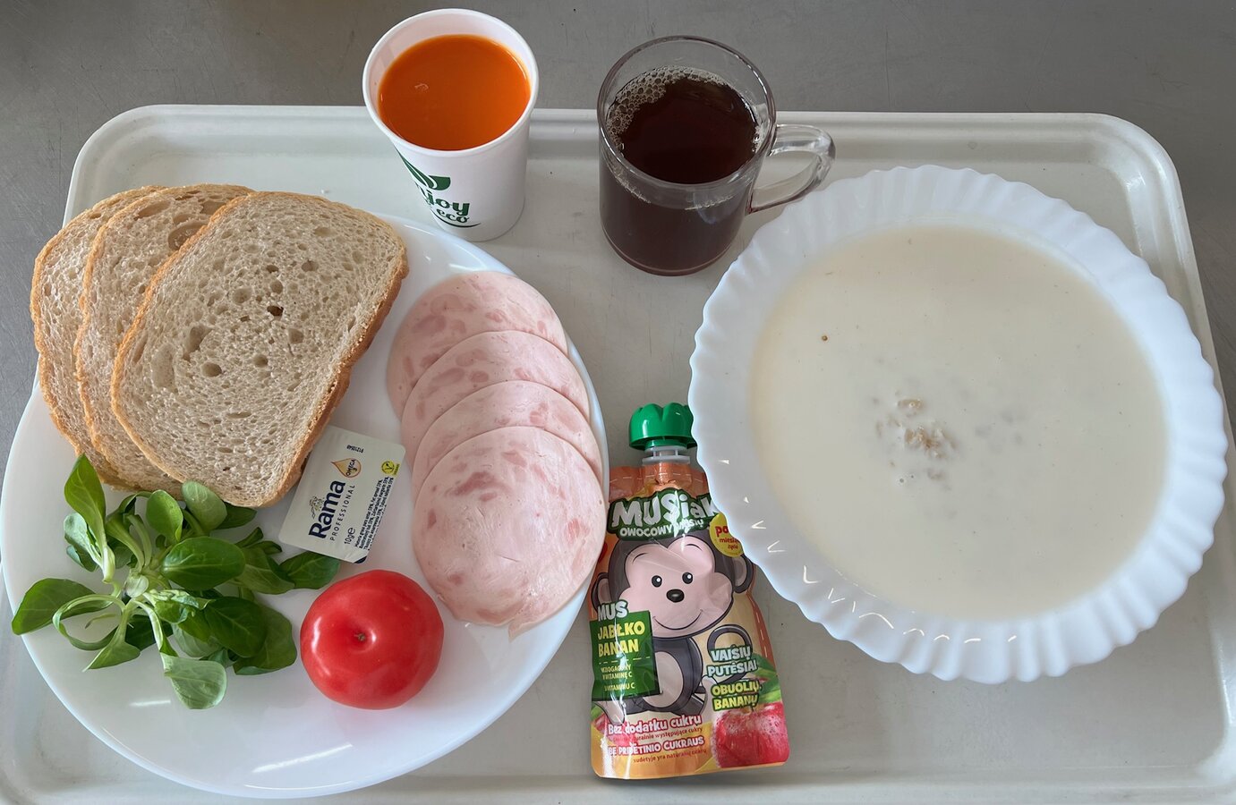Śniadanie - dieta łatwostrawna 