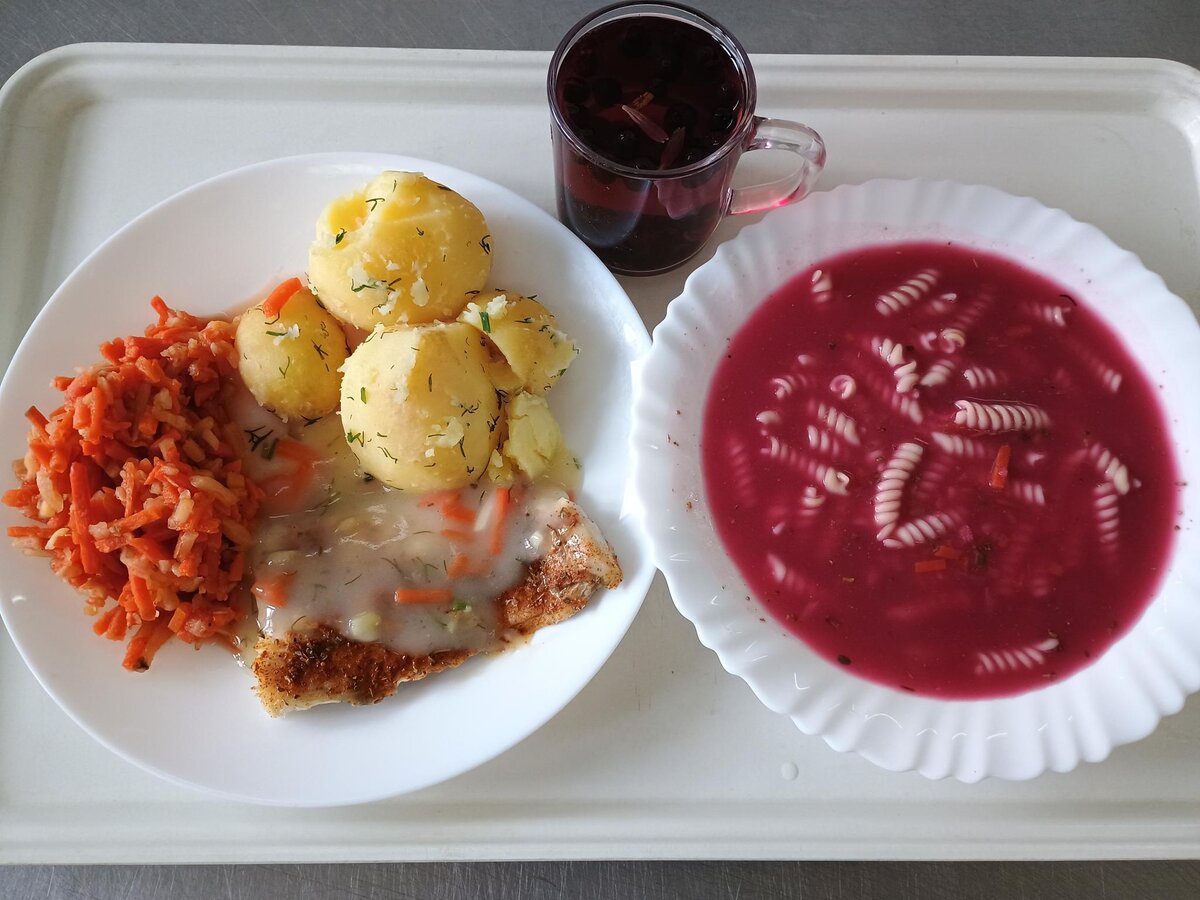Obiad - dieta łatwostrawna
