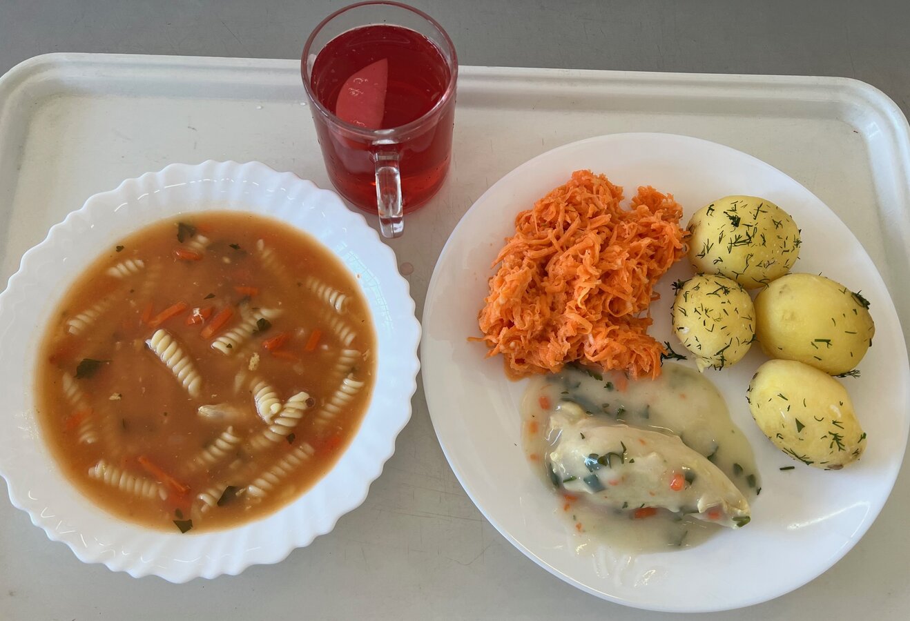 Obiad - dieta łatwostrawna